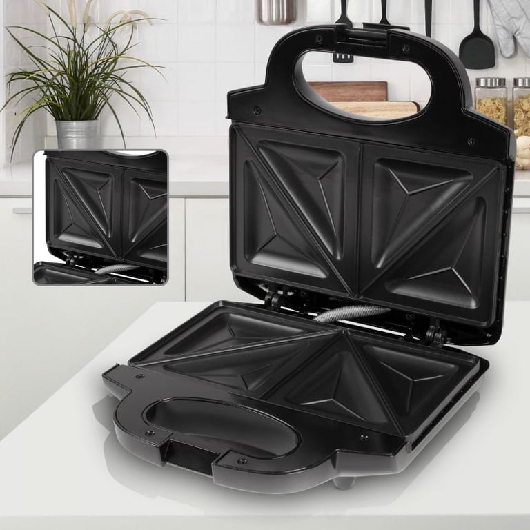 Appareil à Sandwich CLATRONIC ST3778 Plaques Triangulaires Revêtement Anti adhésif - vue 4