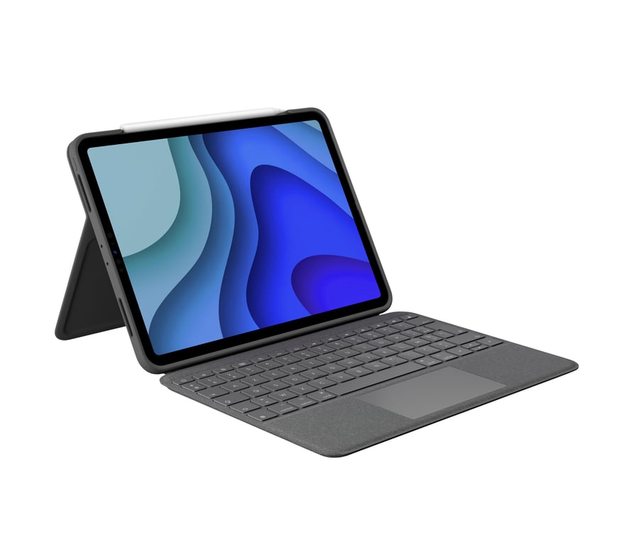 Logitech Folio Touch Étui Clavier avec Trackpad et Smart Connector pour iPad Pro 11 1re 2e 3e 4e génération - vue 2