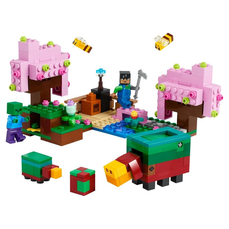 Lego Minecraft Le Jardin Des Cerisiers En Fleurs 21260 Lego La Boite - vue 5