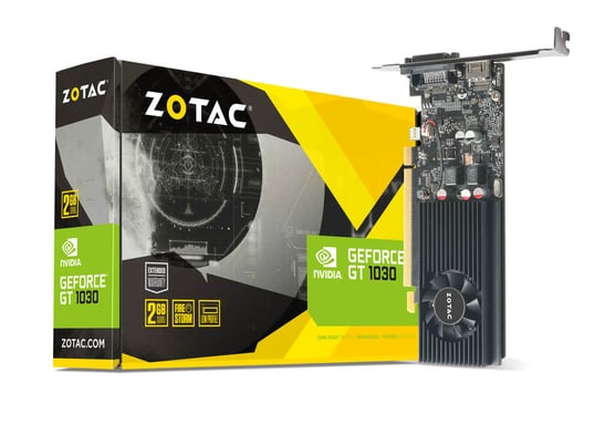 Zotac Gaming GeForce® GT 1030 2 Go GDDR5 HDMI/DVI Low Profile