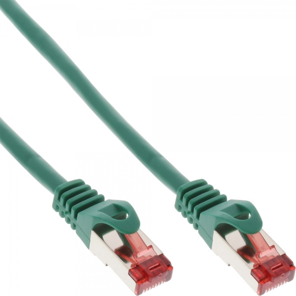 InLine 4043718231935 câble de réseau Vert 10 m Cat6 S/FTP (S-STP)