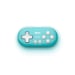 8Bitdo Zero 2 Turquesa Bluetooth Gamepad Digital Android, MAC, Nintendo Switch, Nintendo Switch Lite, PC