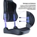 Sedia gaming Vertagear Alienware S3800 HygennX – Ergonomica, Supporto lombare ContourMax™, Seduta ventilata VertaAir™, Tessuto antibatterico