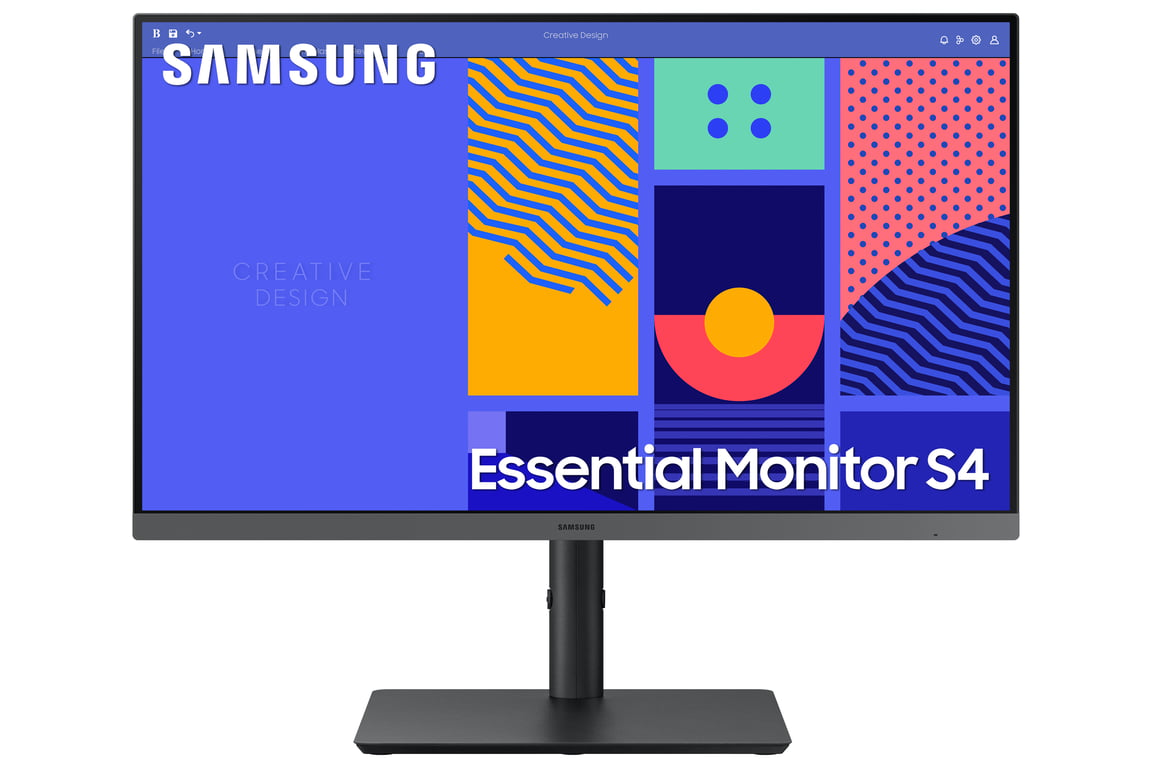 Samsung S43GC LED display 61 cm (24 ) 1920 x 1080 pixels Full HD Noir - Neuf