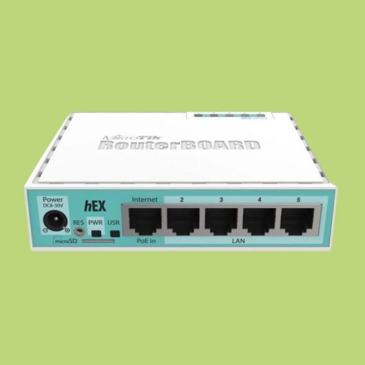 Routeur MikroTik hEX 5 Ports Gigabit 512 Mo RAM Débit 1 Gbps - vue 3