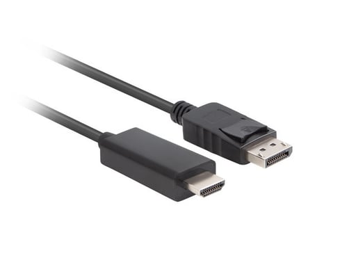 Lanberg CA-DPHD-11CC-0050-BK changeur de genre de câble DisplayPort HDMI Noir - Neuf