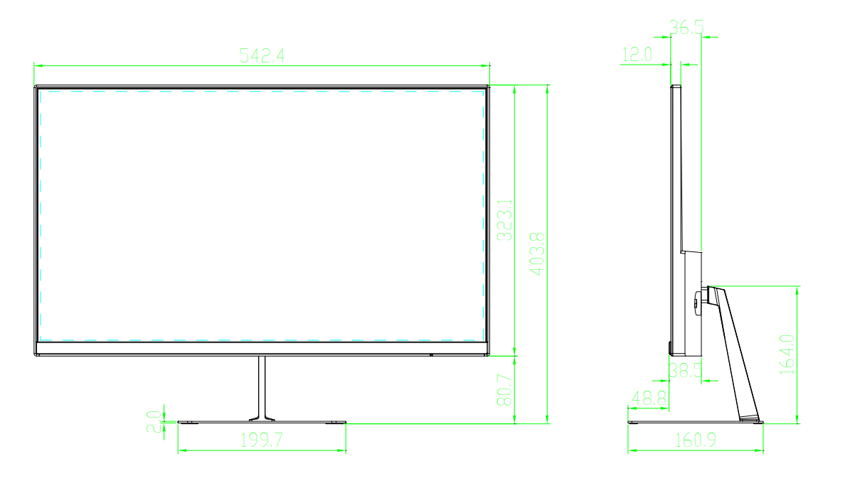 Dahua Technology DHI LM24 C200 écran plat de PC 60 5 cm 23.8 1920 x 1080 pixels Full HD LCD Neuf - vue 3