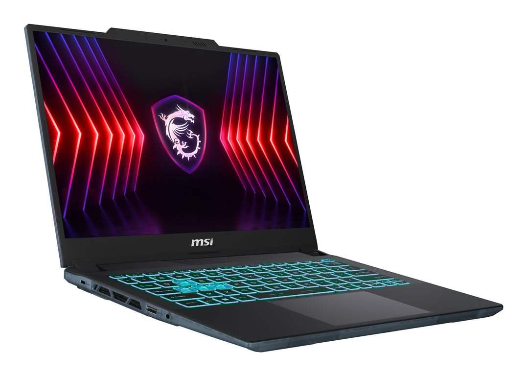 MSI Cyborg 14 A13VE-003FR Intel® Core™ i7 i7-13620H Ordinateur portable 35,6 cm (14 ) Full HD+ 16 Go DDR5-SDRAM 1 To SSD NVIDIA GeForce RTX 4050 Wi-Fi 6E (802.11ax) Windows 11 Home Noir - Neuf