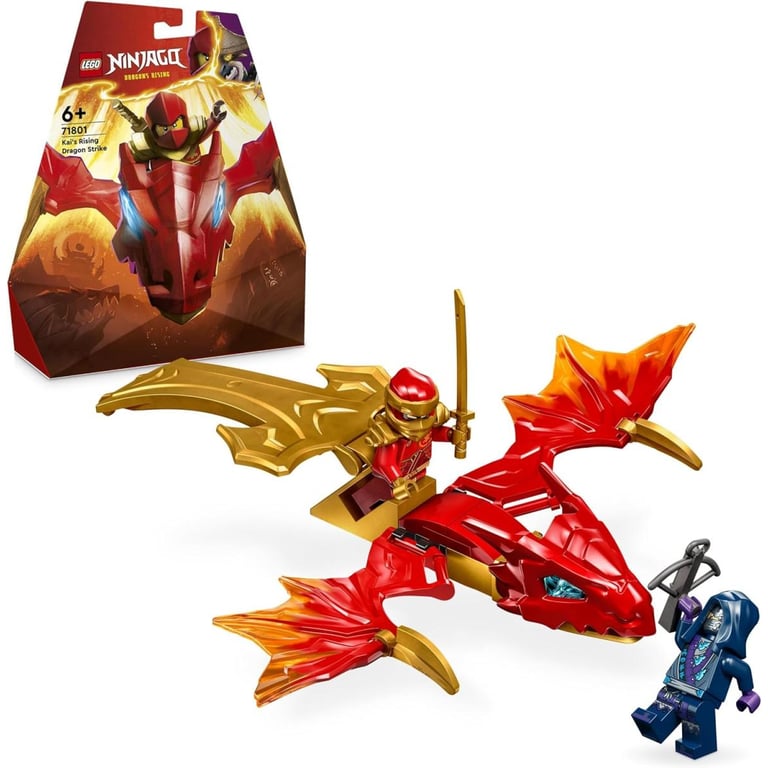 LEGO NINJAGO 'attaque du dragon rebelle de Kai - vue 2