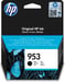 Cartucho de tinta negra original HP 953 Cartucho de tinta para impresoras (negro estándar HP,-40-60 &deg;C OfficeJet Pro 8210 OfficeJet Pro 8218 OfficeJet Pro AiO 8715 8710 OfficeJet Pro AiO 5-35) &deg; C