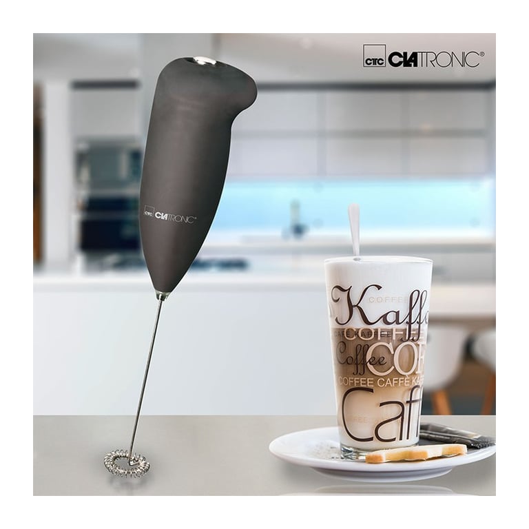 Mousseur À Lait Clatronic MS 3089 – Fonctionnement sur Piles, Boîtier Doux au Toucher - vue 4