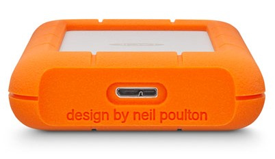 Disco duro externo - LaCie Rugged Mini - 4Tb - Naranja