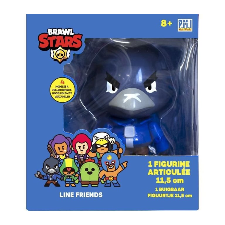 Brawl Stars 1 Figurine Articulée 11 5 Cm Crow Personnages de Jeux Vidéos Dès Lansay - vue 4
