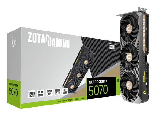 Zotac GAMING GeForce RTX 5070 SOLID NVIDIA 12 Go GDDR7