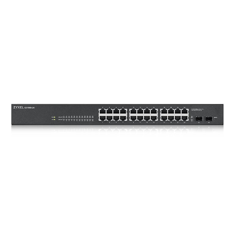 Zyxel GS 1900 24 v2 Géré L2 Gigabit Ethernet 101001000 1U Neuf - vue 2