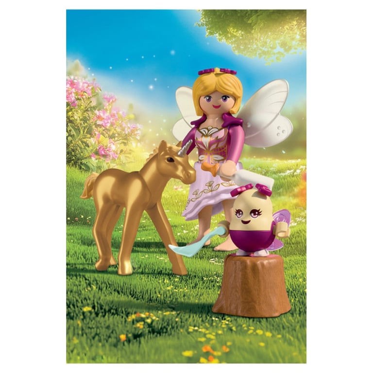 Playmobil Magic Unicorns 71844 Licorne Fleur de soleil avec fée - vue 5
