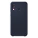 Coque silicone unie Soft Touch Bleu nuit compatible Samsung Galaxy A40