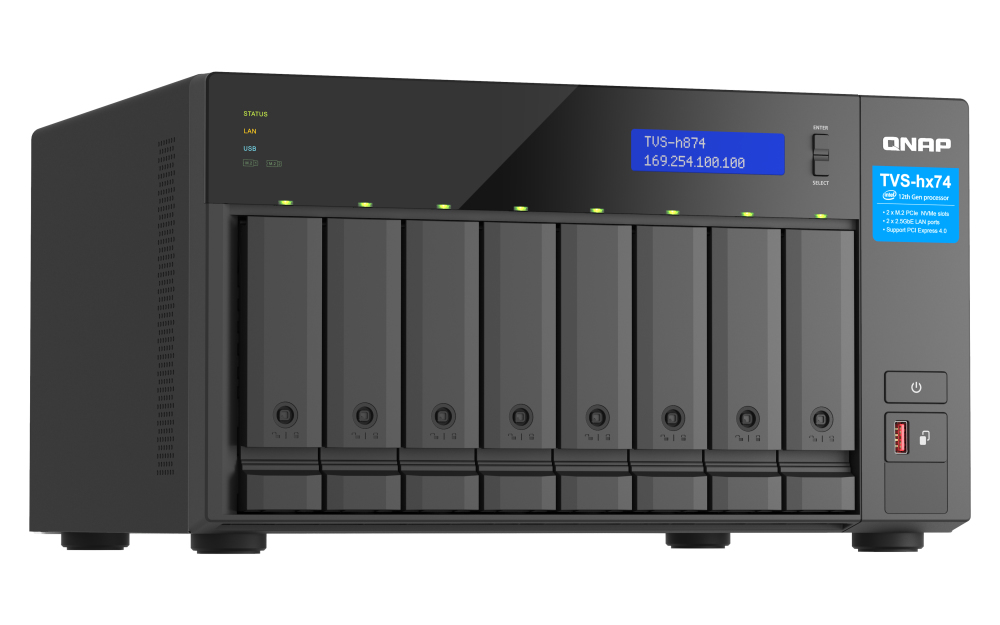 QNAP TVS h874X i9 64G - vue 4