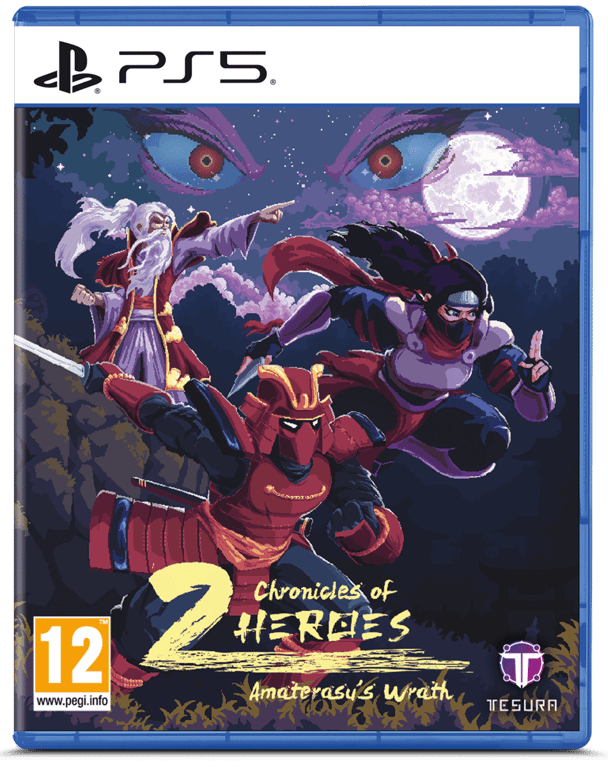 Chronicles of 2 Heroes Amaterasu' Wrath PS5 Jeu d'action et de plate forme 16 bits Mythologie japonaise - vue 2