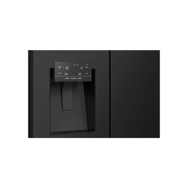 Réfrigérateur américain Hisense RS818N4TFC 632 L Total No Frost Distributeur eau & glaçons ConnectLife Inox noir