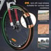 Vélo électrique - HITWAY BK15 - Pneu 26 pouces - Transmission 7 vitesses Batterie Amovible - Blanc