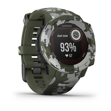 Instinct Solar Camo Edition Mip Camouflage Gps (Satellite), vert