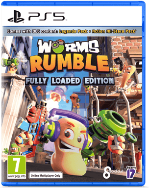 Worms Rumble Fully Loaded edizione PS5