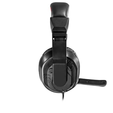 Mars Gaming MRH0 auricular y casco Auriculares Alámbrico Diadema Juego Negro, Rojo