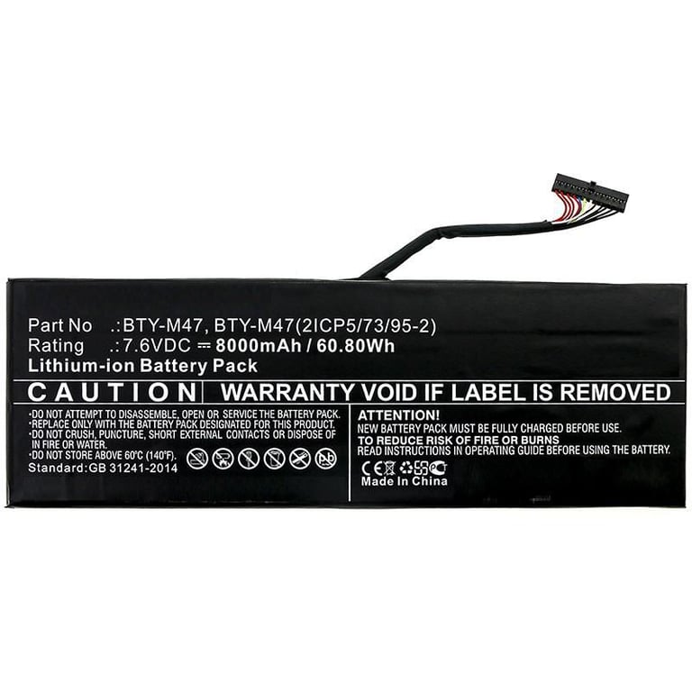 CoreParts MBXMSI BA0009 composant de laptop supplémentaire Batterie Neuf