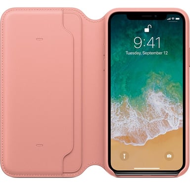 Apple MRGF2ZM funda para teléfono móvil Folio Oro rosado