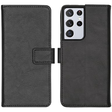 imoshion Étui de télephone portefeuille pour Samsung Galaxy S21 Ultra - Noir