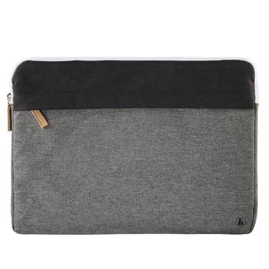 Funda para portátil ''Florence'', hasta 34 cm (13,3''), negra/gris