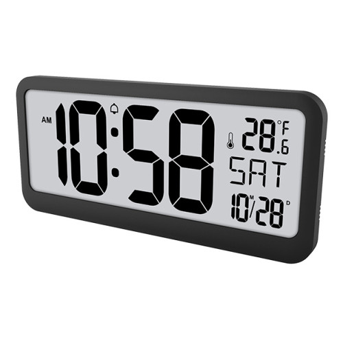 Horloge numérique géante avec température et date Neuf