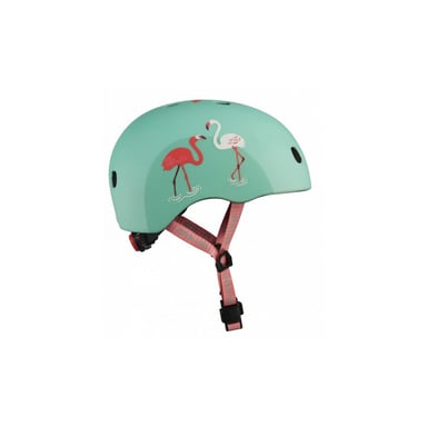 Casque de sécurité Micro Flamingo avec lumière LED et boucle magnétique - Taille S