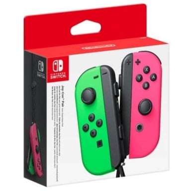 Nintendo Joy-Con Noir, Vert, Rose Bluetooth Manette de jeu Analogique/Numérique Nintendo Switch