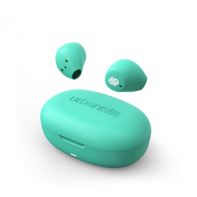 Urbanista Lisbon Cuffie stereo senza fili (TWS) Bluetooth per chiamate/musica Verde