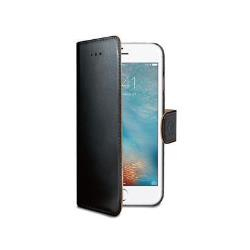 Celly WALLY800 funda para teléfono móvil 11,9 cm (4.7'') Funda cartera Negro