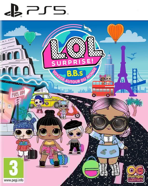Outright Games L.O.L. Surprise! B.B.s BORN TO TRAVEL™ - Neuf