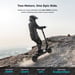 Trottinette Électrique Pliable Ausom L2 Max à Moteurs Doubles 1000W*2, Pneus Tubeless 10''X3'', Vitesse Maximale de 65 km/h, Autonomie Maximale de 90 km, Déverrouillage NFC, Écran LCD Intelligent