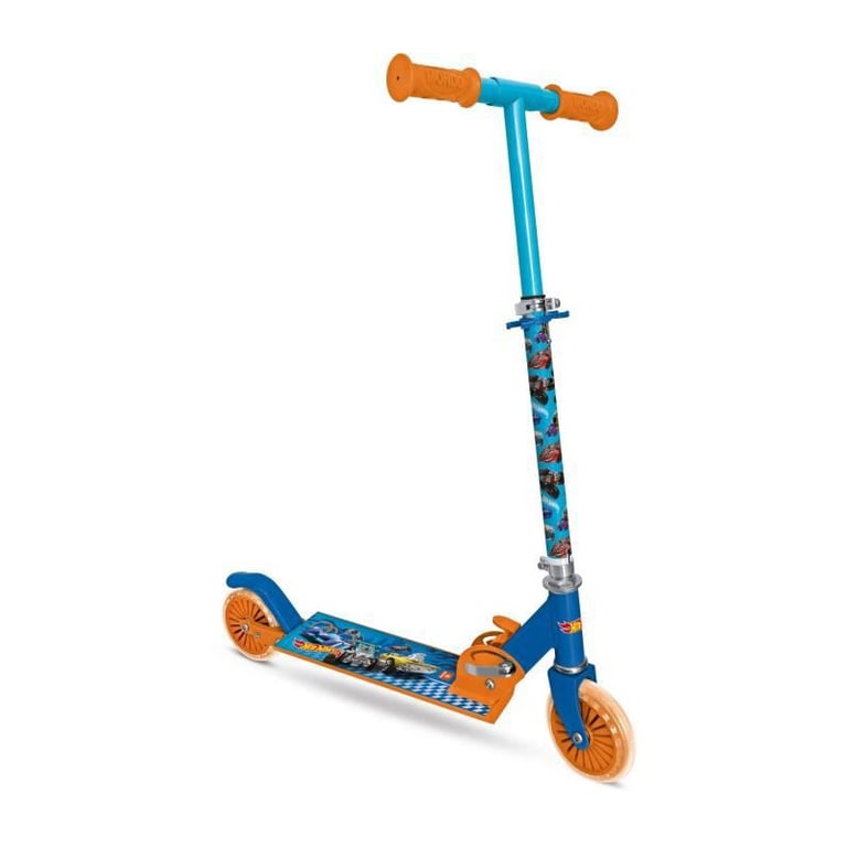 MONDO Trottinette / Patinette 2 roues pliable Hot Wheels