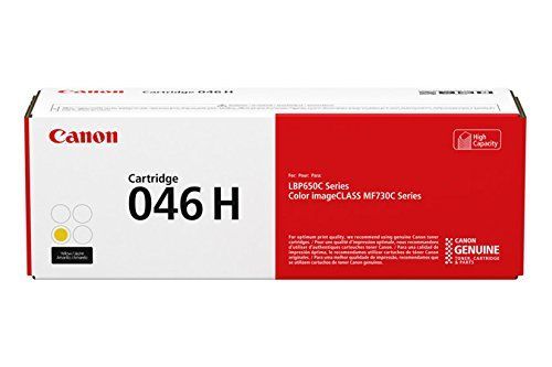 Canon 046 H Cartouche laser 5000pages Jaune - Cartouches toner et laser (Cartouche laser, 5000 pages, Jaune, 1 pièce(s)) - Neuf