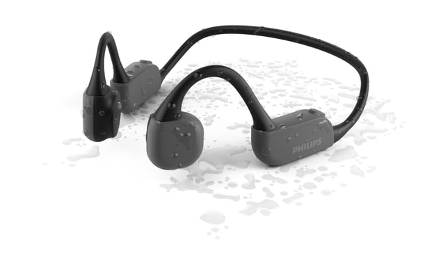 Philips TAA6606BK/00 auricular y casco Auriculares Inalámbrico Banda para cuello Deportes Bluetooth Negro