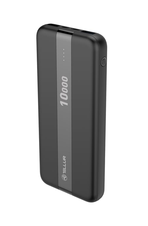 Chargeur Tellur PBC103 10000mAh 2xUSB+Type C+MicroUSB Neuf