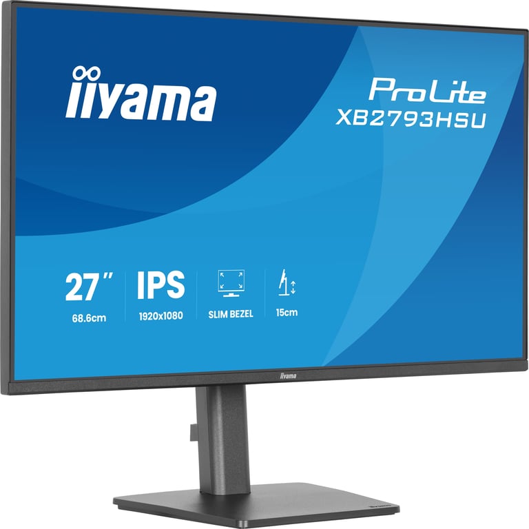 iiyama 27 LED ProLite X2793HSU B1 - vue 6