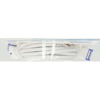 Hama Flexi-Slim câble de réseau Blanc 1,5 m Cat6a U/UTP (UTP)