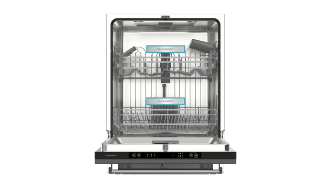Schneider SCLVI4446D - Lave-vaisselle tout intégrable 14 couverts