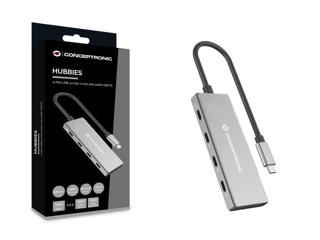 Usb 3 1 Type c vers 4 ports - vue 7