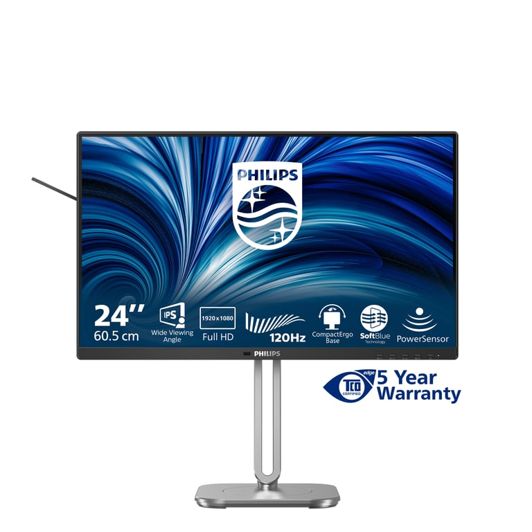 Moniteur PHILIPS 24B2N420000 23.8 IPS Full HD 120Hz SoftBlue - vue 3