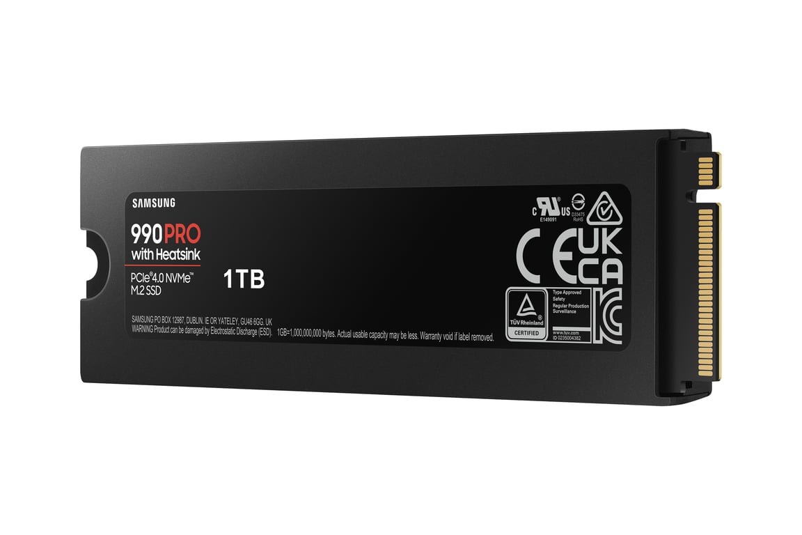 Disque dur SSD interne 990 Pro avec dissipateur - vue 10