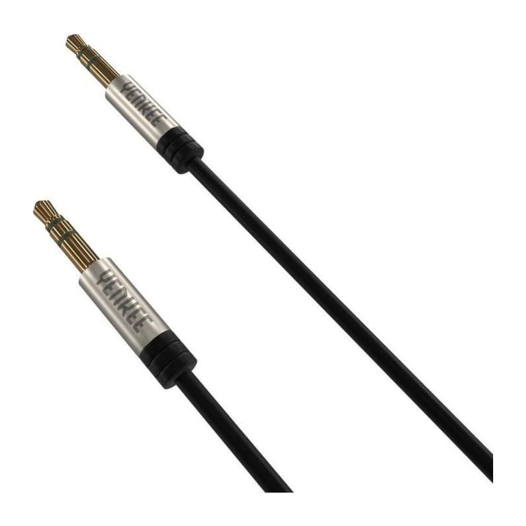 Yenkee Câble Jack M/M 1m - YCA 201 BSR